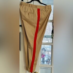Polo Ralph Lauren Khaki Pants with Orange Stripe